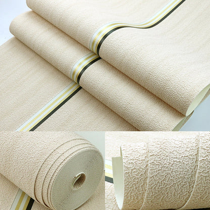 Vivolux | Effen gestreepte behangrol Minimalistische gladde behang voor huisdecoratie