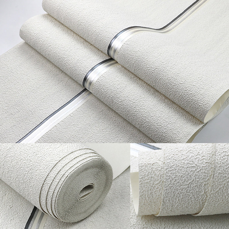 Vivolux | Effen gestreepte behangrol Minimalistische gladde behang voor huisdecoratie