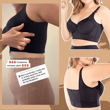 BH-Shapewear mit tiefen Körbchen – stützendes und schmeichelhaftes Design – ganztägiger Komfort – Wanduhru