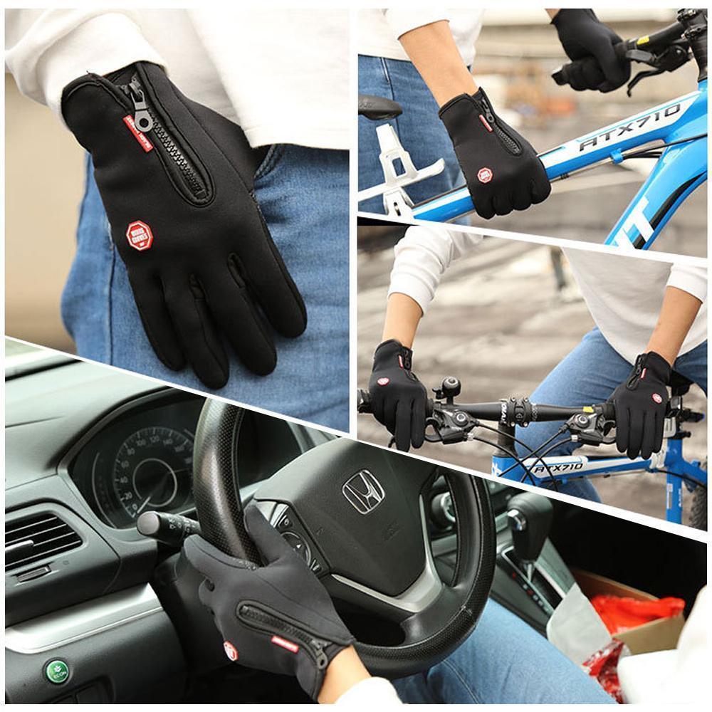 Vivolux | Radfahren Laufen Fahren Handschuhe Tendaisy Warm Thermo Handschuhe