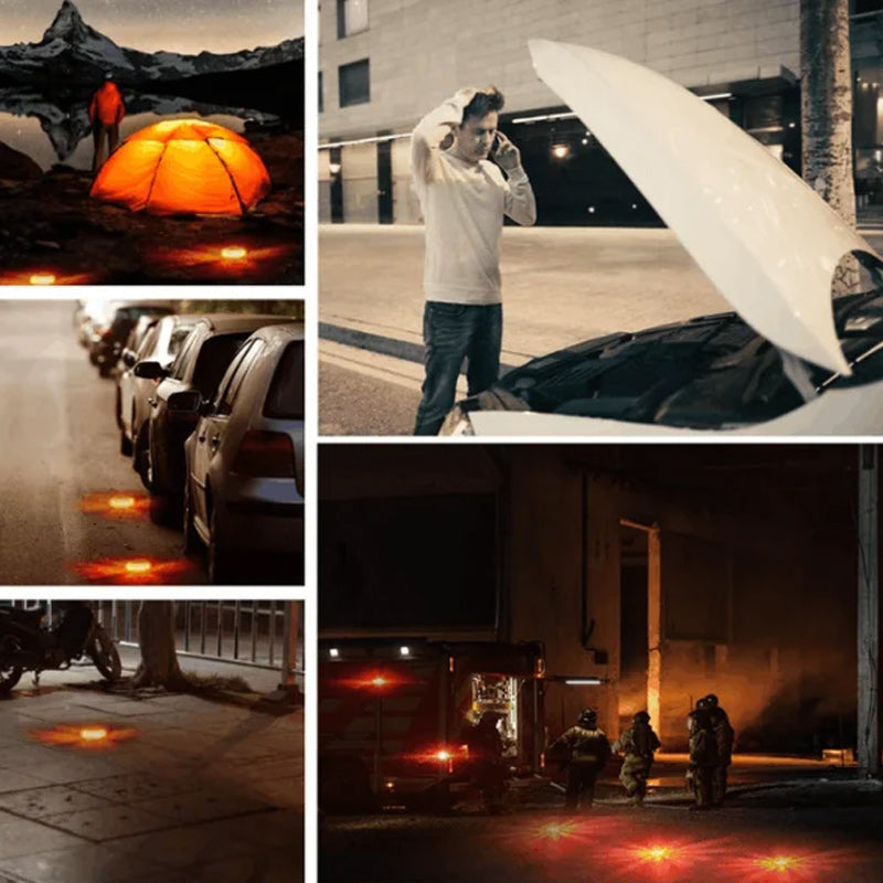 Vivolux | LED Straßenfackeln Blinkendes Warnlicht