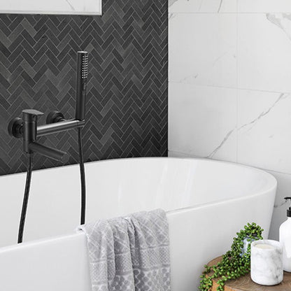 Vivolux | Modernes Badewannenrandstück Einhand-Wandmontage-Badewannenarmatur mit Handbrause