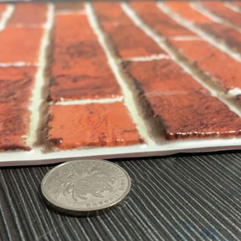 Vivolux | 3D geprägte Spritzschutzpaneele Kunststoff Spritzschutzpaneele mit wasserdicht