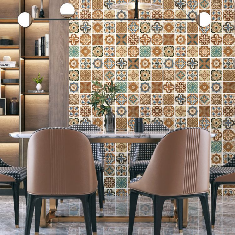 Vivolux | Multi-Tonal Stil Vinyl Plankenboden Peel and Stick Porzellanfliesen Look PVC Bodenbelag