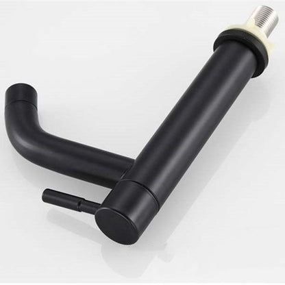 Vivolux | Industrielle Gefäßarmatur Edelstahl Hebelgriff Waschbeckenarmatur