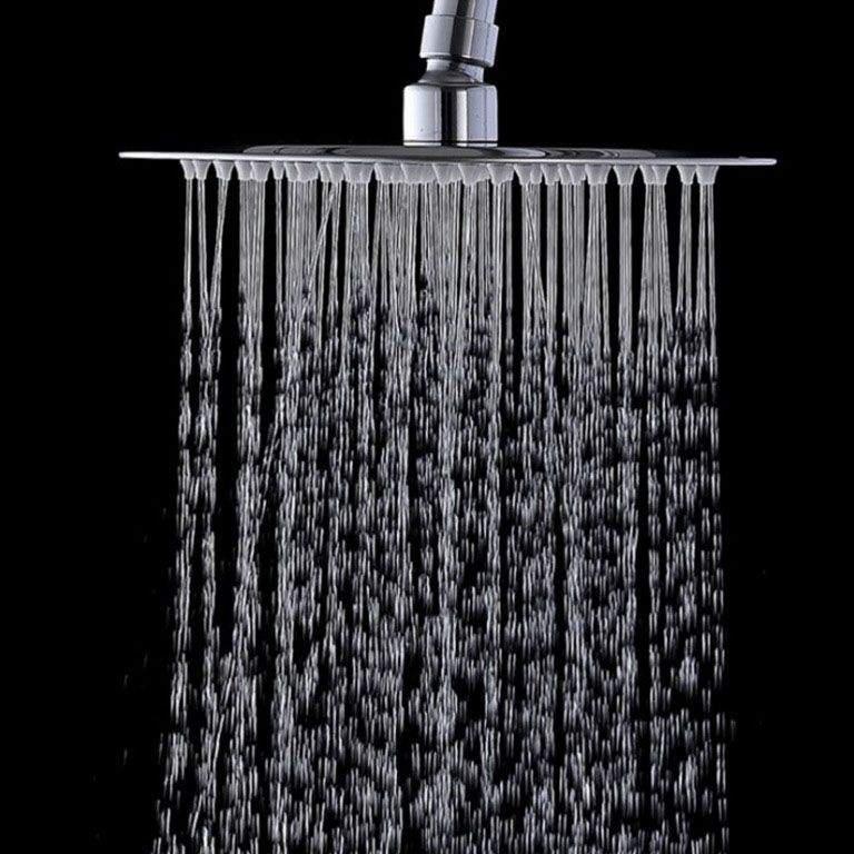 Vivolux | Schwenkbarer Regenduschenkopf Wandmontiert Verdeckte Vollkupfer Druckdusche