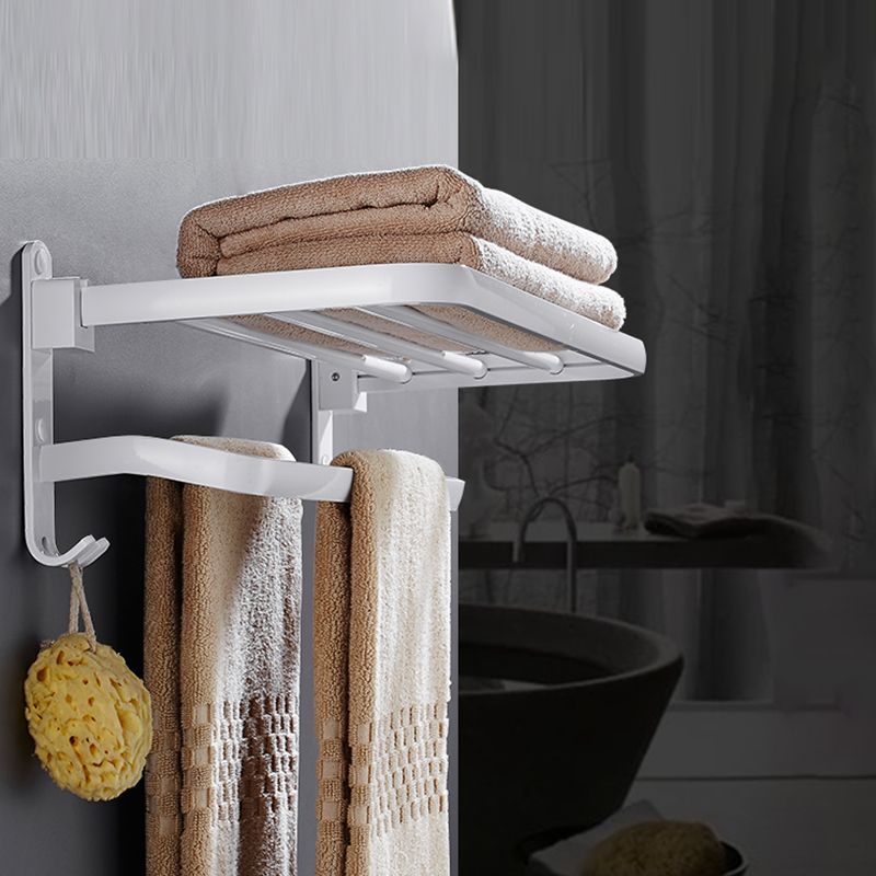 Vivolux | Weißes Badezimmerzubehör Hardware-Set Modernes Badezimmerzubehör-Set, Handtuchhalter