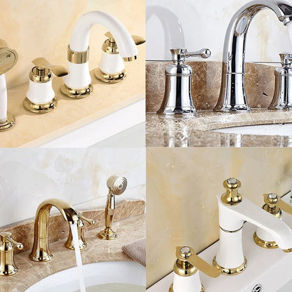 Vivolux | Zeitgenössischer Wannenarmatur Aufsatzmontage Trim Badewannenarmatur Trim für Badezimmer
