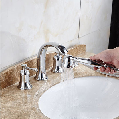 Vivolux | Zeitgenössischer Wannenarmatur Aufsatzmontage Trim Badewannenarmatur Trim für Badezimmer