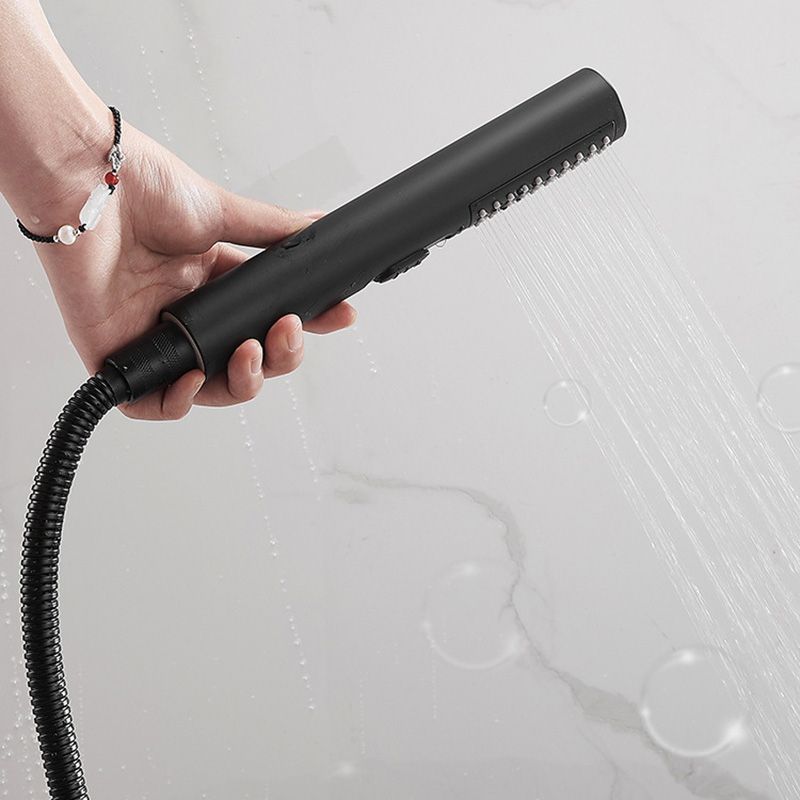 Vivolux | Modernes Badewannenrandstück Einhand-Wandmontage-Badewannenarmatur mit Handbrause