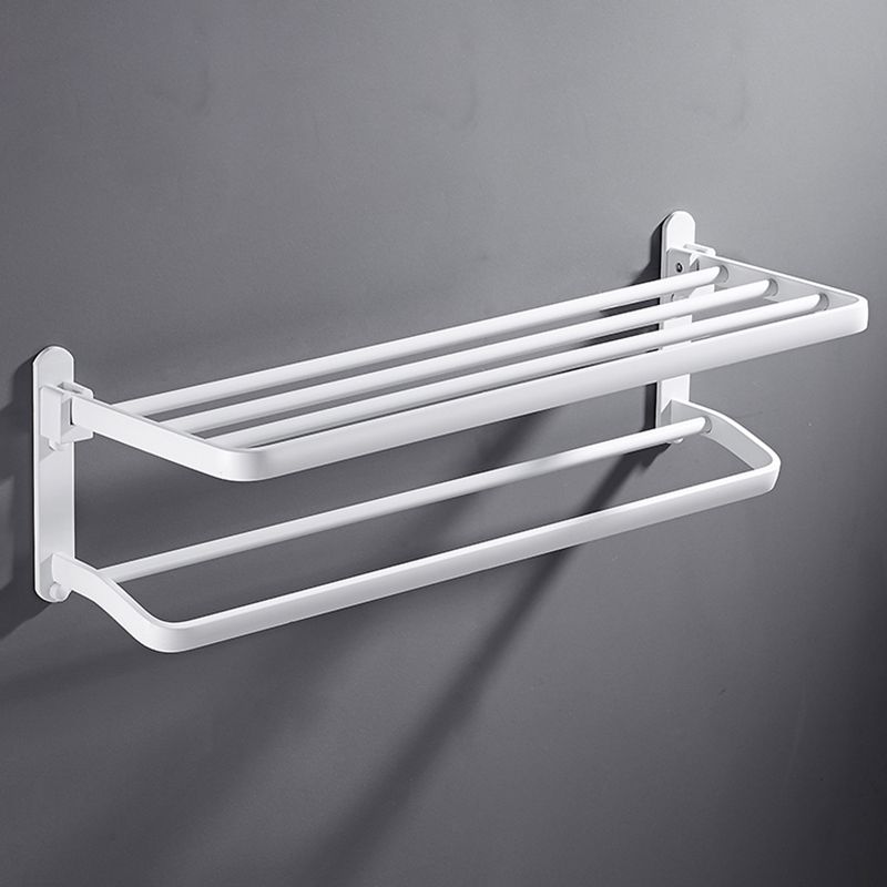 Vivolux | Weißes Badezimmerzubehör Hardware-Set Modernes Badezimmerzubehör-Set, Handtuchhalter