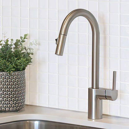 Vivolux | Weiße Mosaik Peel & Stick Fliese Wasserfeste Küchenrückwand Tapete