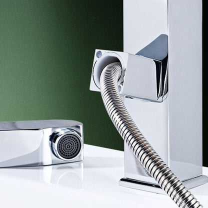 Vivolux | Moderner Ausziehbarer Einhand-Waschtischarmatur Badezimmer Waschbeckenarmatur