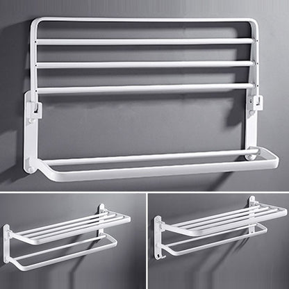 Vivolux | Weißes Badezimmerzubehör Hardware-Set Modernes Badezimmerzubehör-Set, Handtuchhalter