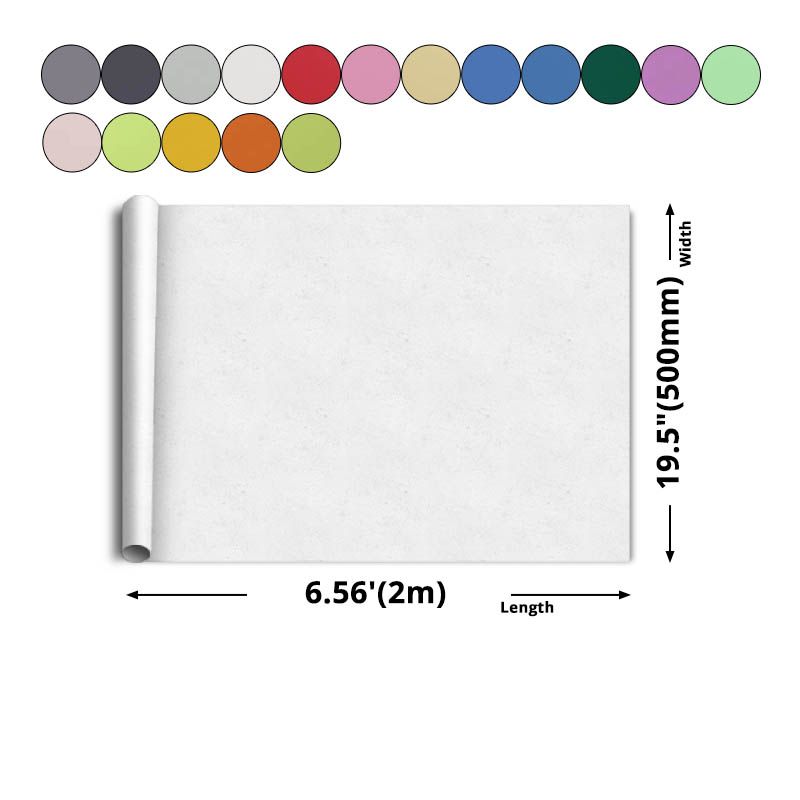 Vivolux | Wasserdichtes PVC-Bodenbelag Pure Color Feuerfest Selbstklebendes PVC-Bodenbelag