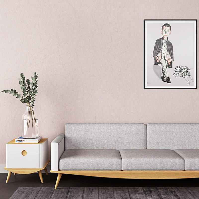 Vivolux | Eenvoudig Effen Behangrol voor Slaapkamer 33' L x 20.5" B Wanddecoratie in Pastelkleur