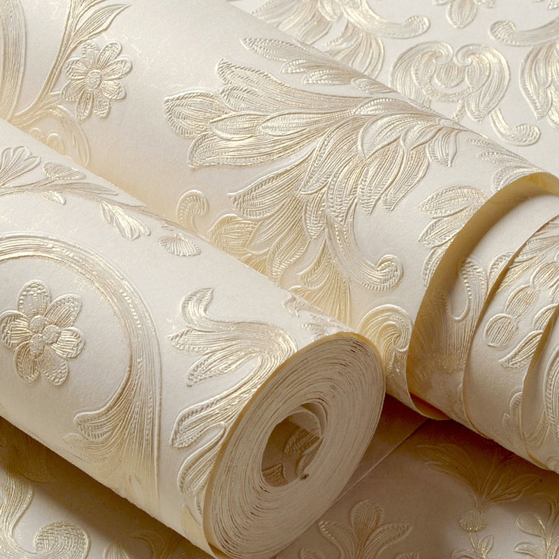 Vivolux | Zacht Kleurrijk Luxe Behangrol 54,2 m² Jacquard Muurdecoratie voor de Woonkamer