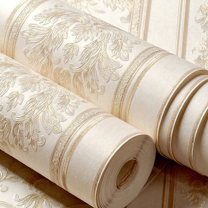 Vivolux | Zacht Kleurrijk Luxe Behangrol 54,2 m² Jacquard Muurdecoratie voor de Woonkamer