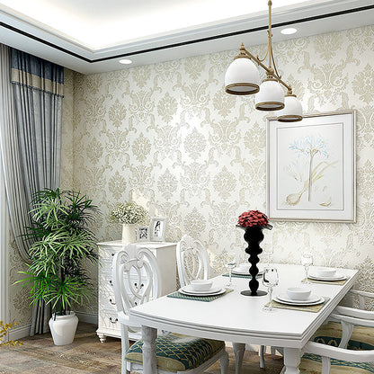 Vivolux | Zacht Kleurrijk Luxe Behangrol 54,2 m² Jacquard Muurdecoratie voor de Woonkamer