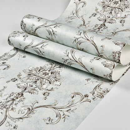 Vivolux | Klasieke Damastbehang Donkere Kleur Vlekbestendige Wanddecoratie voor de Woonkamer