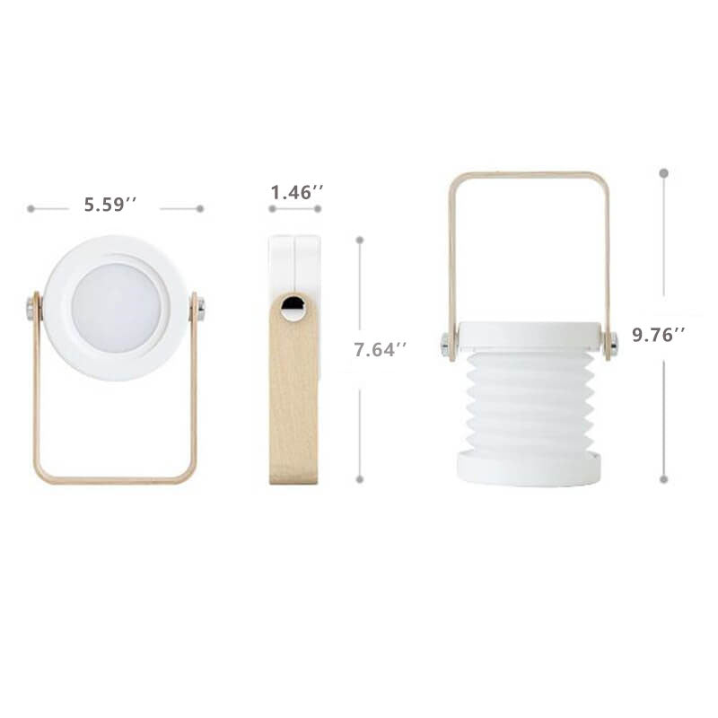 Vivolux | Laternenlampe Nachtlicht Kreative faltbare tragbare LED-Tischlampe