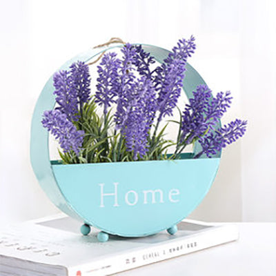 Vivolux | Metalen Circulaire Hangende Wandlamp Scandinavische Bloem/Plant Accent String Licht voor Restaurant Theewinkel