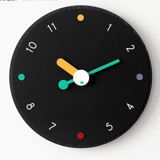 Vivolux | Künstlerische Minimalistische Stille Wand Dekorative Uhr