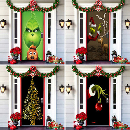 Vivolux | Nightmare Before Christmas Außen dekorations Requisiten Weihnachts Elfen Tür Abdeckung