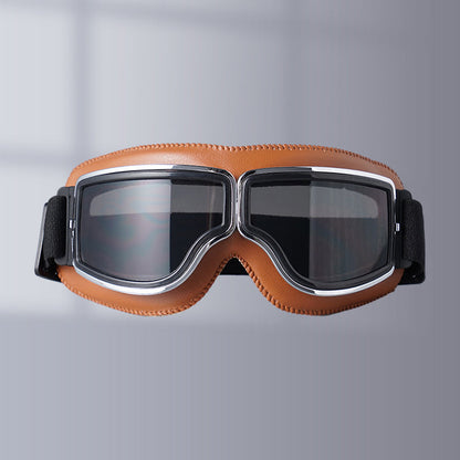 Vintage-Motorradbrille
