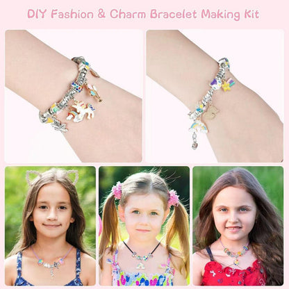 Mädchen Charm Armband Bastelset