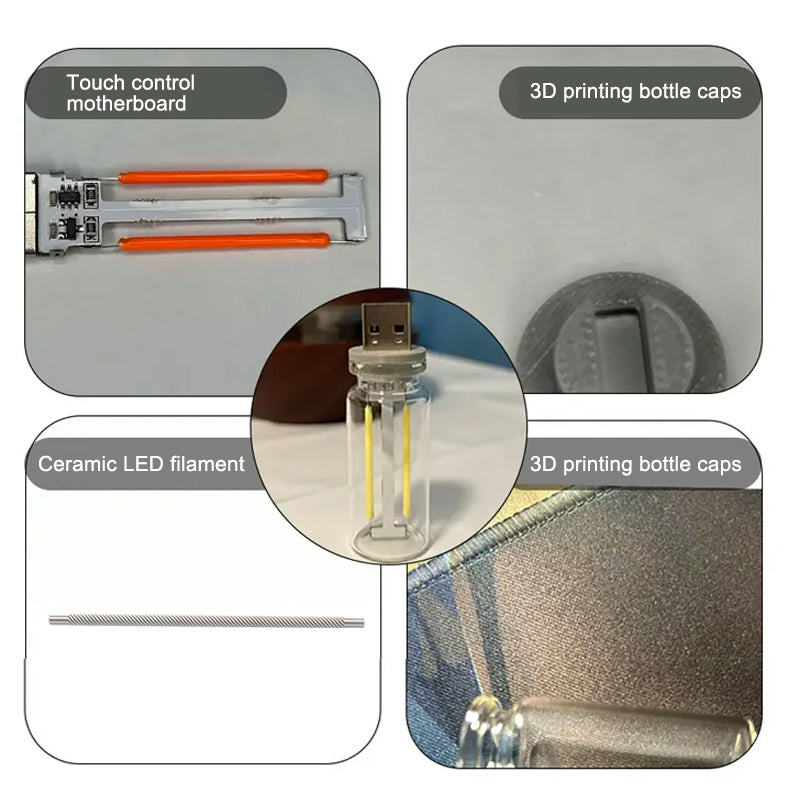 Vivolux | USB Touch Nachttischlampe