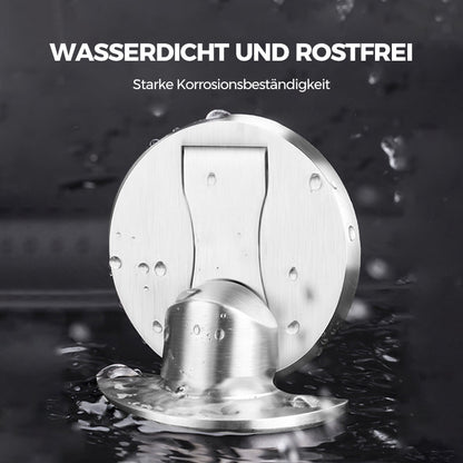 Vivolux | Unsichtbarer magnetischer Türstopper aus Edelstahl