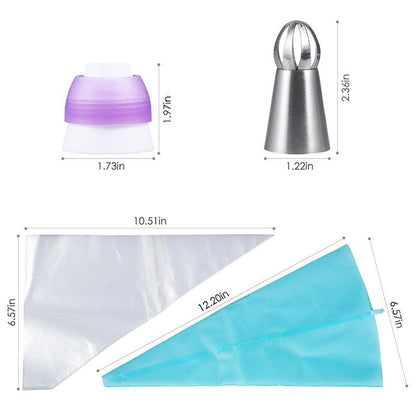 Vivolux | Kuchenback-Dekorationswerkzeugset (8 Teile)