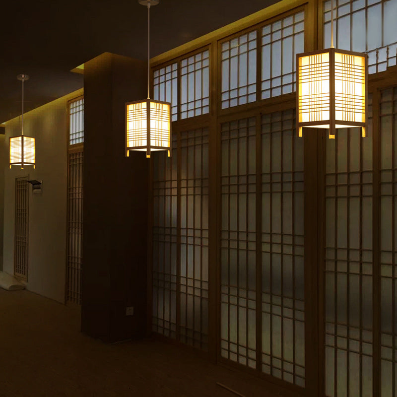 Vivolux | Traditionelle japanische Laterne aus Holz