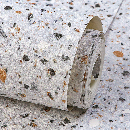 Vivolux | Pastel gekleurde terrazzo look behang waterproof industrieel slaapkamer wandbedekking