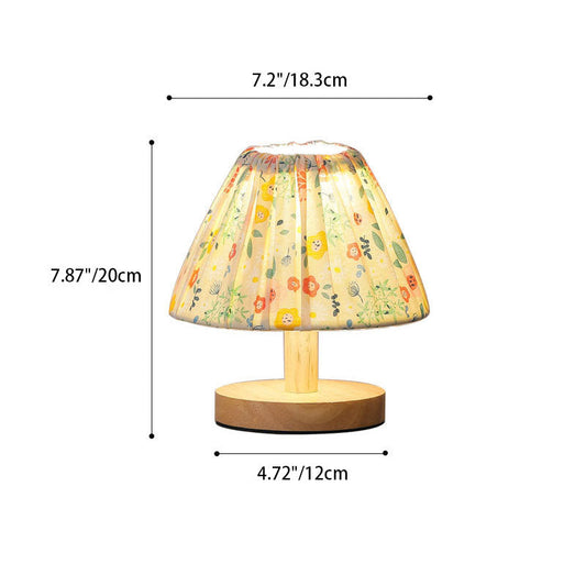 Vivolux | Moderne Minimalistische Kreative Eisen Blumenform 1-Lampe Tischlampe