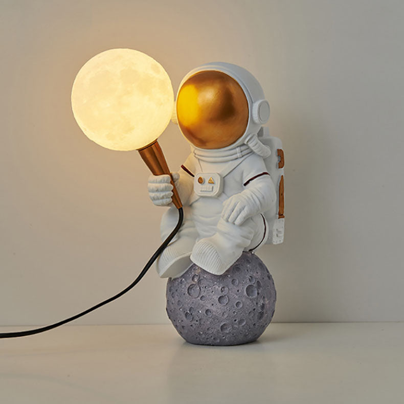 Vivolux | CosmoBuddy Astronaut Wandlampe | Kreatives Design | Resin & ABS | LED Schlafzimmerlicht