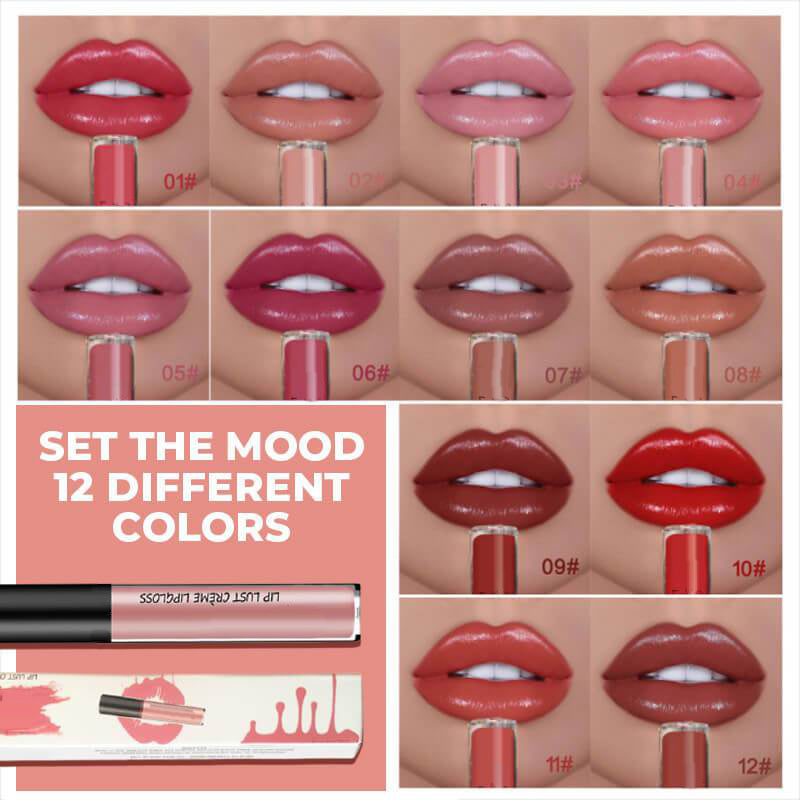 Wasserfester Lippenstift mit cremiger Textur