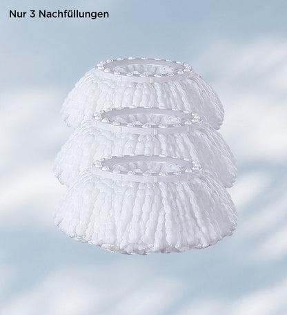 Vivolux | 360° Drehbarer Wischmopp- und Eimer-Set mit Auswringsystem F63