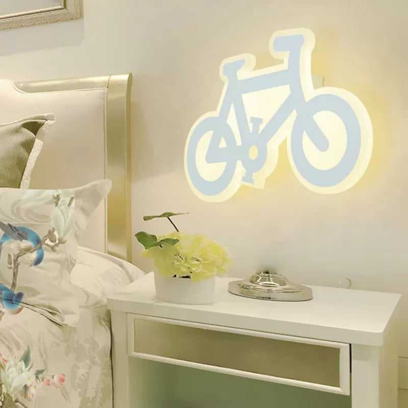 Vivolux | Witte Afwerking LED Wandlamp Hedendaagse Creatieve Acryl Wandlamp voor Kinder Slaapkamer