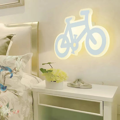 Vivolux | Witte Afwerking LED Wandlamp Hedendaagse Creatieve Acryl Wandlamp voor Kinder Slaapkamer