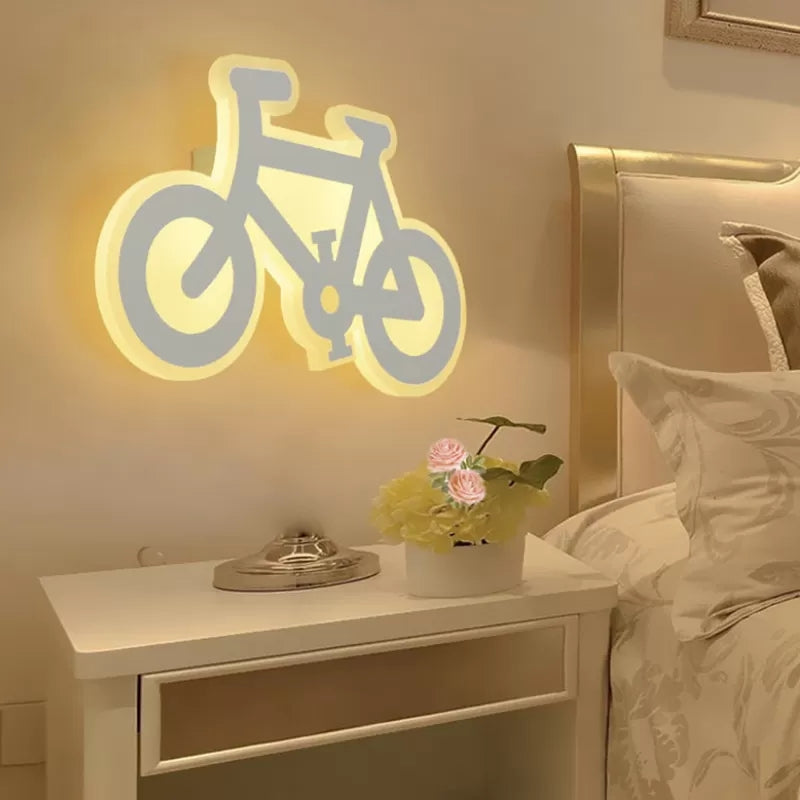 Vivolux | Witte Afwerking LED Wandlamp Hedendaagse Creatieve Acryl Wandlamp voor Kinder Slaapkamer