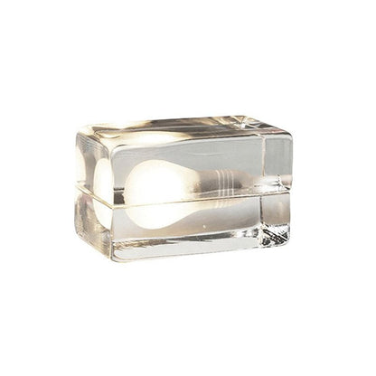 Vivolux | Icecube Lampe - Moderne Tischlampe in Form eines Eisblocks