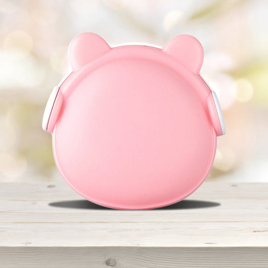 Vivolux | Plastic Bear Wand Nachtlicht Cartoon Pink/Blau/Weiß Plug-in LED Nachtbeleuchtung mit Lichtsensor