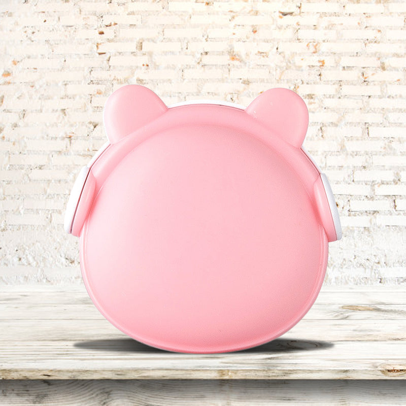 Vivolux | Plastic Bear Wand Nachtlicht Cartoon Pink/Blau/Weiß Plug-in LED Nachtbeleuchtung mit Lichtsensor