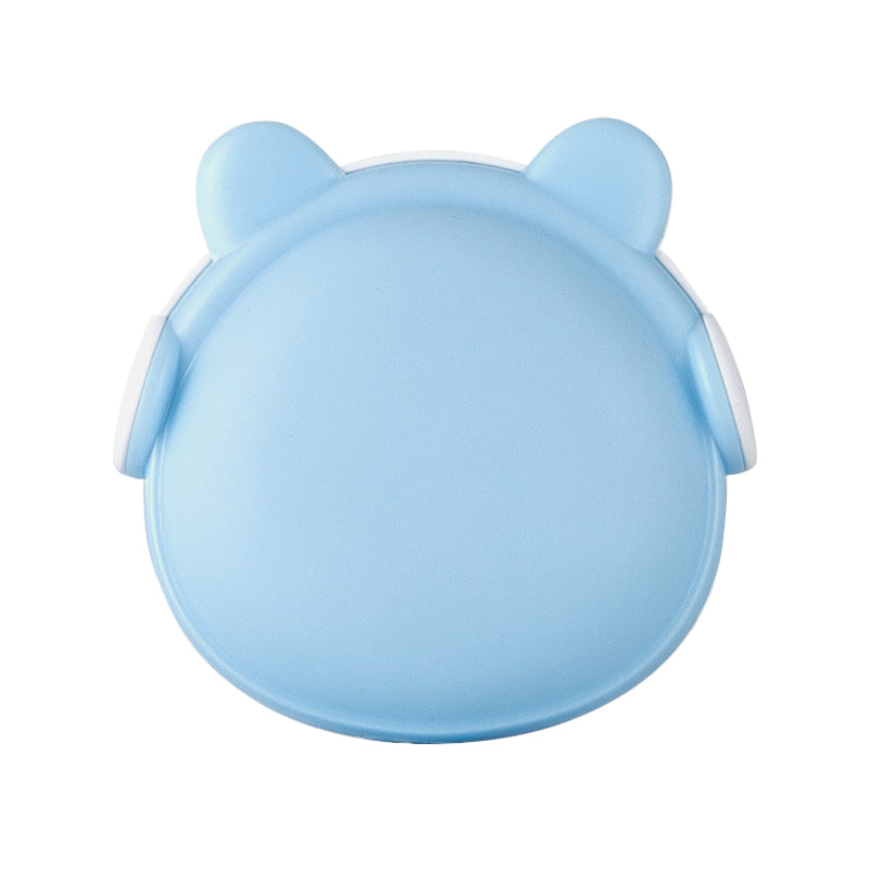 Vivolux | Plastic Bear Wand Nachtlicht Cartoon Pink/Blau/Weiß Plug-in LED Nachtbeleuchtung mit Lichtsensor