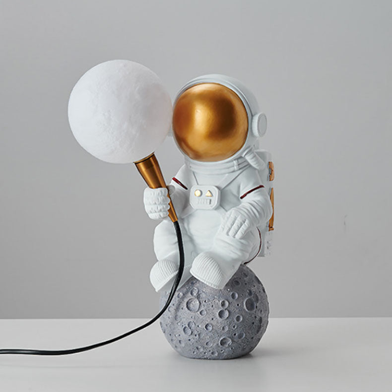 Vivolux | CosmoBuddy Astronaut Wandlampe | Kreatives Design | Resin & ABS | LED Schlafzimmerlicht
