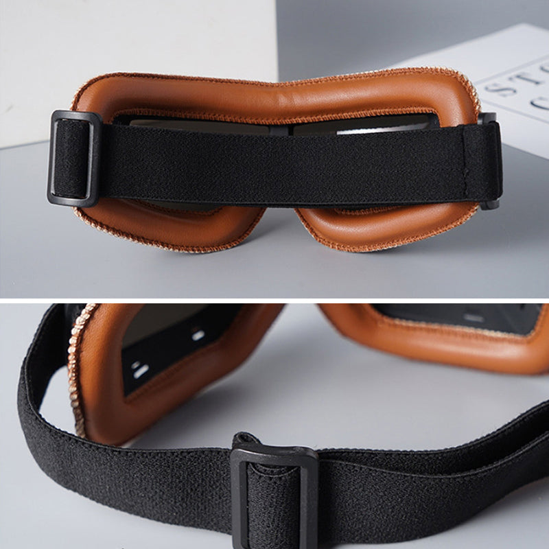 Vintage-Motorradbrille
