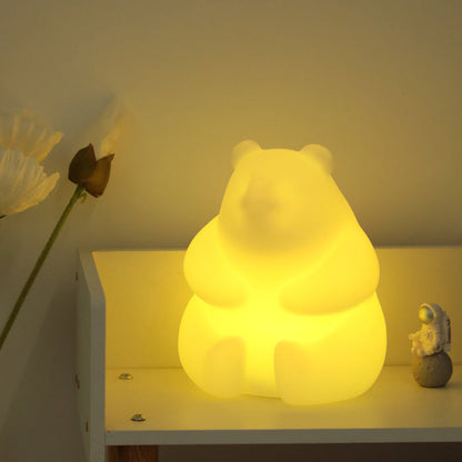 Vivolux | Zeitgenössische kreative Bären-PE-LED-Tischlampe für das Wohnzimmer