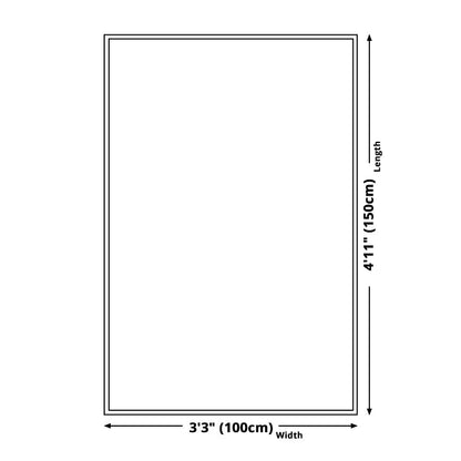 Vivolux | Native Tribal Hexagon Geometric Teppich Bunte Marokkanische Bereich Teppich Stoff Rutschfest Haustierfreundlicher Teppich für Wohnkultur